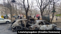 Urmărtrile atacurilor rusești asupra orașului Harkov. 25 martie 2026. 