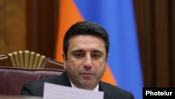 Ազգային ժողովի նախագահ Ալեն Սիմոնյան, արխիվ