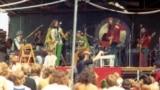 Concert gratis Gong în Hyde Park, 1974.