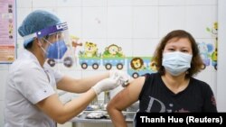 Вакцина саюу учуру. Вьетнам. 2021-жыл.