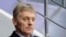 RUSSIA -- Kremlin spokesman Dmitry Peskov attends an ice hockey match in Sochi, February 15, 2019