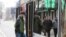 În troleibuz, la Chișinău, 24 martie 2020.