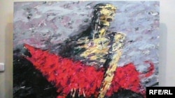 Картина Марата Бекеева из серии «Смута». Актобе, 3 декабря 2009 года.