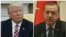 دونالد ترامپ (چپ) و رجب طیب اردوغان