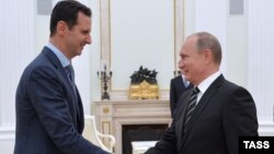Шеман президент Асад Башар а, Путин Владимир а