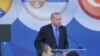 Turkish President Recep Tayyip Erdoğan spoke on October 8 after a meeting in Belgrade with Bosnia's three leaders and Serbian President Aleksandar Vucic.