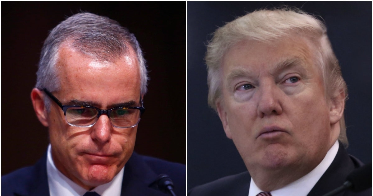 U.S. FBI Deputy Director Fired Amid Charges Of Bias Against Trump In ...