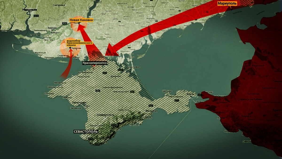 Вопрос воды для Крыма будет обостряться». Начнет ли Путин наступление на юг  Украины?