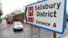 Salisbury District Hospital in England, where Sergei and Yulia Skripal were treated.