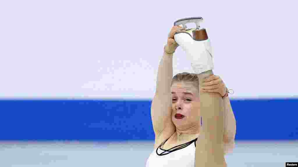 В произвольной программе Губанова показала второй результат, однако этого хватило лишь для итогового пятого места.