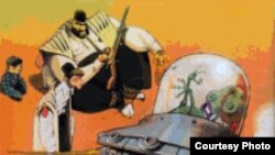 Etirazlara səbəb olan karikatura