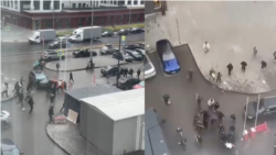 Moskvada miqrantların davası: Armaturlarla bir-birinə hücum