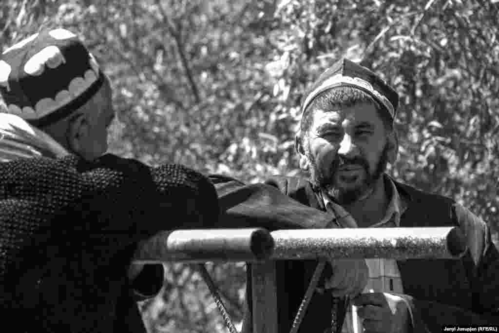 This man has a Tajik mother and a Kyrgyz father. When asked about his ethnic identity, he responded, “We don’t ask about nationality. We are chalysh (mixed). We are all brothers and sisters."
