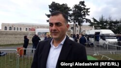 Лаша Жвания на инаугурации президента Саломе Зурабишвили в Телави, 16 декабря 2018 г.