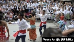 Serbia - Belgrade, International Children's Day, in downtown Belgrade, held events ¨Children for children¨, illustrative photo, 01Jun2012.