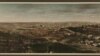 Panorama of Jerusalem, 1919. The city is claimed by both Israel and the Palestinians. In 1919, Jerusalem and Palestine were occupied by British forces, which had captured the region from the Ottomon Empire during World War I.