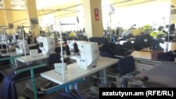 Armenia -- A textile factory in Vanadzor, June 3, 2020. 
