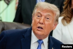 US President Donald Trump