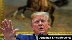Американскиот претседател Доналд Трамп 