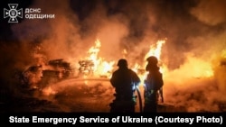 د اوکراین په ادویسه کې د روسیې تر برید وروسته د اور وژنې هڅې. فبروري -۴-۲۰۲۶ 