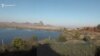 Armenia - A view from a border willage in Tavush province of a reservoir on the border with Azerbaijan, November 1, 2020.