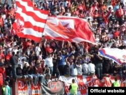 Navijači fudbalskog kluba Crvena zvezda