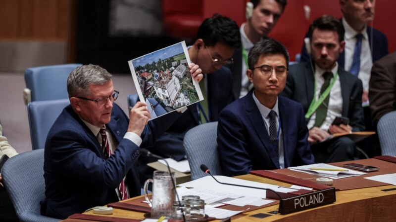 გაეროს უშიშროების საბჭოს სხდომაზე დაგმეს პოლონეთში დრონების შეჭრა