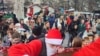 Bosnia and Herzegovina, Banja Luka; Santa Claus on motorcycles distributed New Year's gifts to associations and institutions working with children, December 22, 2024.