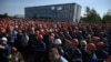 Striking Workers Lead Demonstrators In Minsk March As Protests Spread