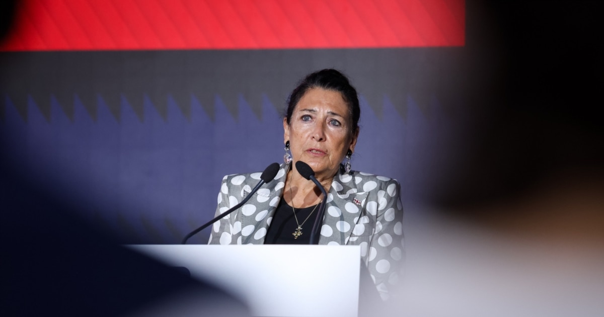 „ეს ევროპისგან ზურგშქცევას არ ნიშნავს“ - სალომე ზურაბიშვილი პეტერ ფიშერის გაწვევაზე