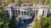 Tskaltubo's Medea sanatorium, photographed in 2024