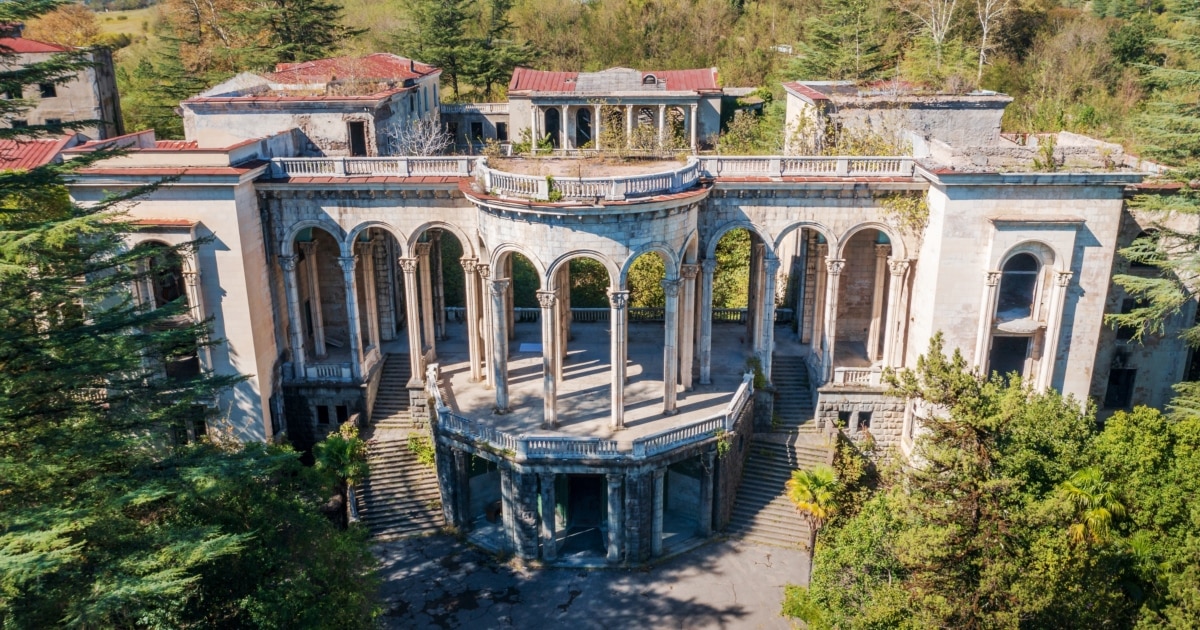 Soviet-Era Sanatoriums Go Up For Sale In Georgia, But There's A Catch