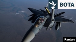 Avioni amerikan F-15E.