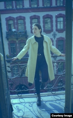 Ольга Тобрелутс на Пушкинской, 1993 год