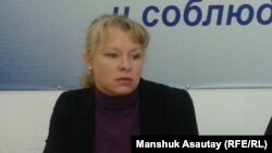 Олеся Халабузарь, руководитель общественной организации «Общество молодых профессионалов Казахстана».