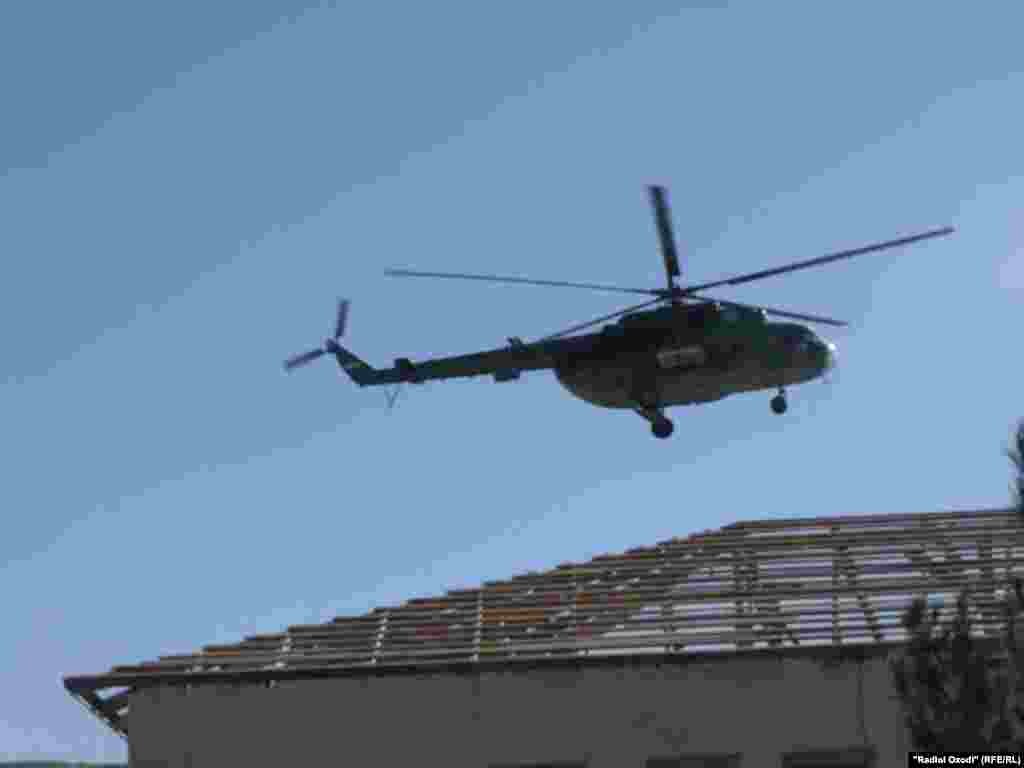 Heliocopter in Baljuvon