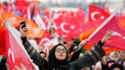 Туркияда Эрдўғон президентлик сайловида ғалабага эришгани эълон қилинди