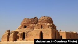 A photo made available by UNESCO shows Sarvestan in the Sassanid Archaeological Landscape of Fars region, Iran.