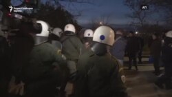Насилства на протестот во Солун