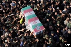 Похороны Мохаммада Аллахдади. Тегеран, январь 2015 года