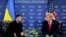 Уладзімір Зяленскі і Дональд Трамп 22 верасьня ў Нью-Ёрку