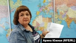 Ирина Дроздова, жительница сибирского села Верхний Карбуш