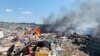 ДСНС повідомляє про пожежу на сміттєзвалищі в Миколаївській області