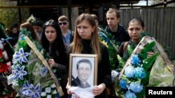 Inmormântarea lui Volodimir Ribak. 24 aprilie, 2014