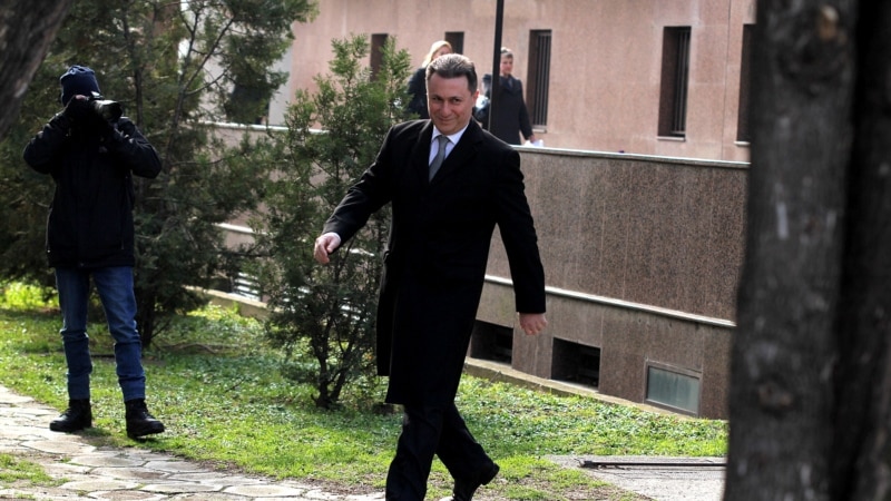 Судските служби не го нашле Груевски дома 