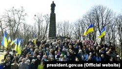 Предизборен митинг на Порошенко во Черкаси