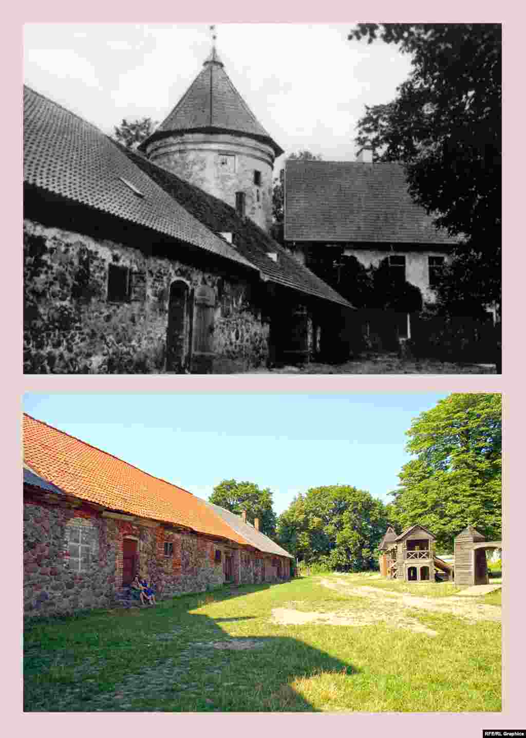 Insterburg Castle,&nbsp;Chernyakhovsk Founded in 1336. During the Napoleonic wars in the early 19th century, the castle hosted a military warehouse, a hospital, and barracks. In 1945, the castle was badly burned during a battle. After the war, the surviving parts housed a military unit. In 1949, the castle citadel was again nearly destroyed by a fire. Only the outer walls remained standing. In the early 1950s, the castle territory was handed over to the repair and construction office, which proceeded to blow up the tower.&nbsp;