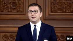 Лидерот на опозициската ВМРО-ДПМНЕ, Христијан Мицкоски