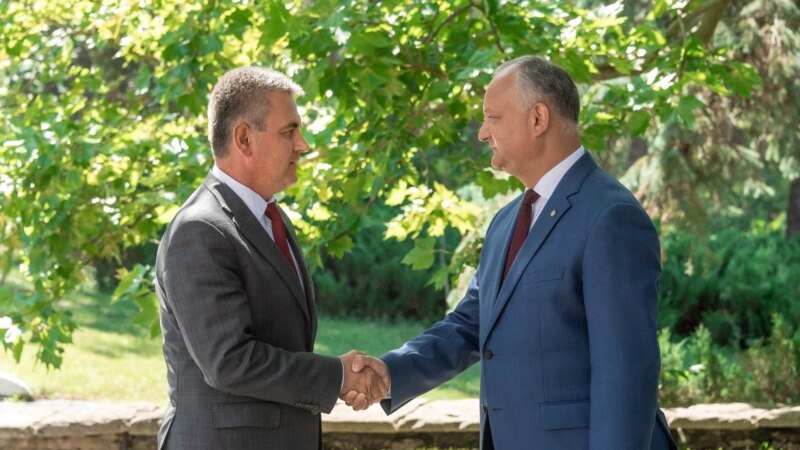 Președintele Dodon despre dialogul cu Vadim Krasnoselski: „Nu avem subiecte interzise pentru dialog”