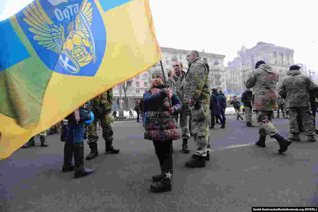 Не обійшлося без дітей, які прийшли підтримати своїх татусів на марші